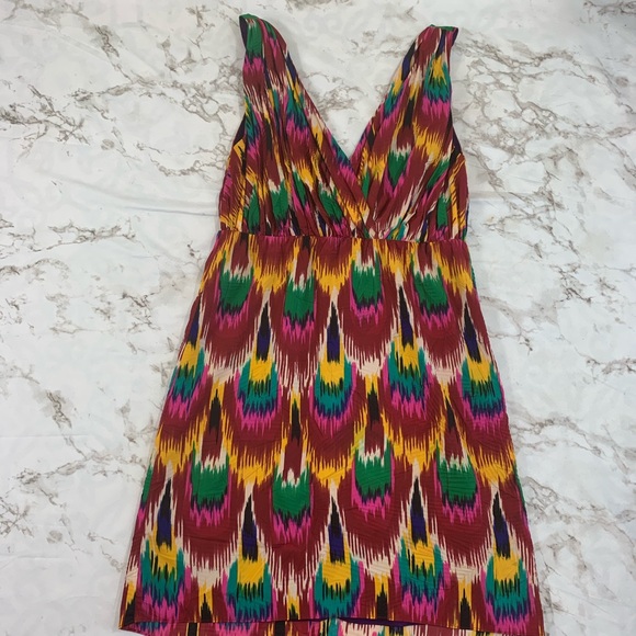 Alice + Olivia Ikat Print Alameda Dress - Picture 3 of 8